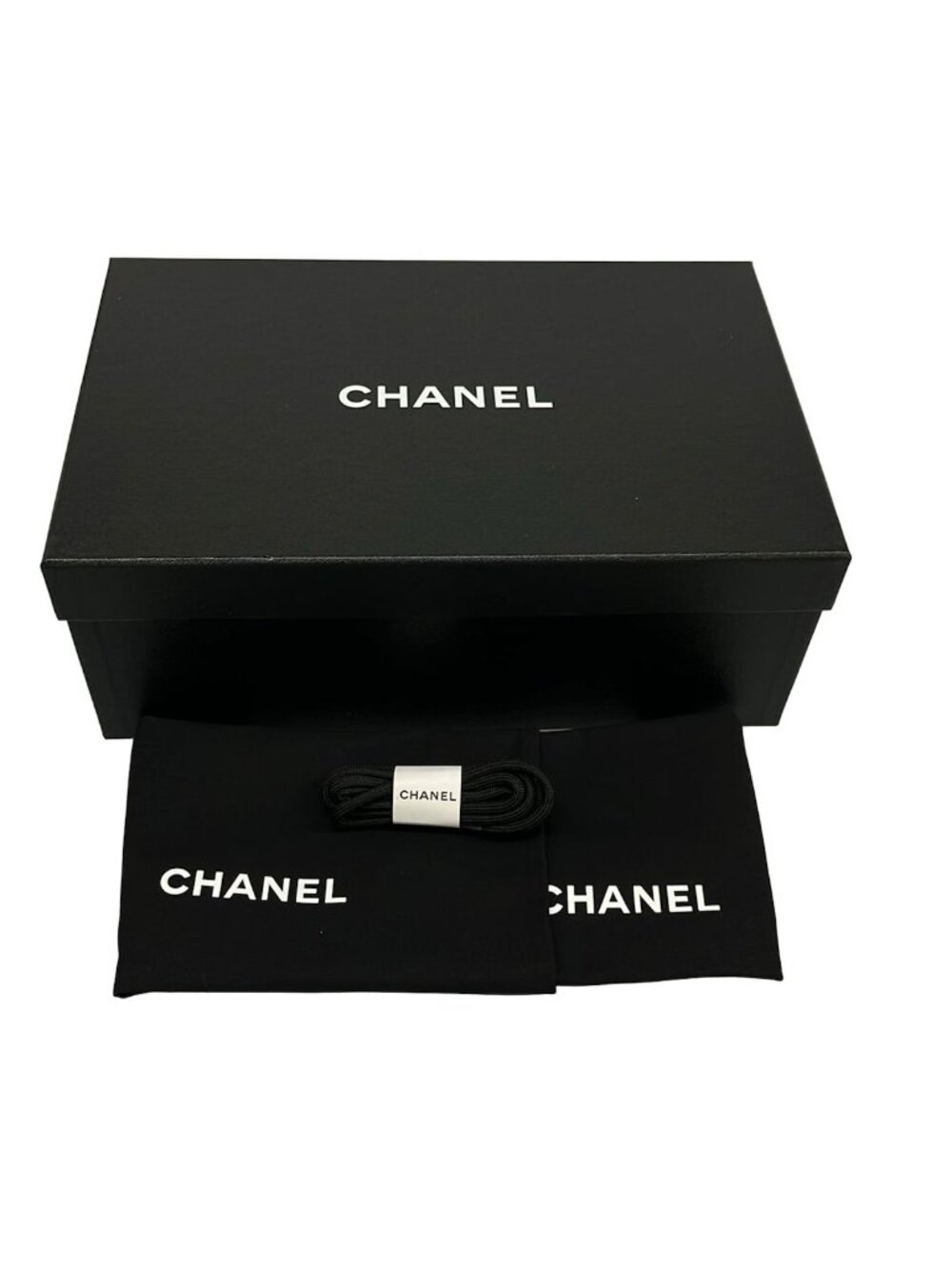 ★SOLD★ Chanel Sneakers 37 Black Leather - Picture 11 of 13